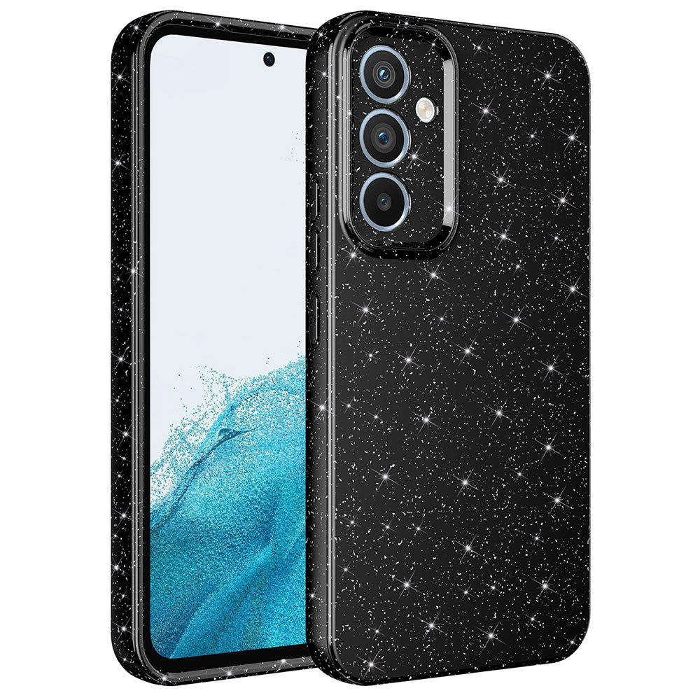 Galaxy A54 Kılıf Kamera Korumalı Simli Lüks Zore Koton Kılıf