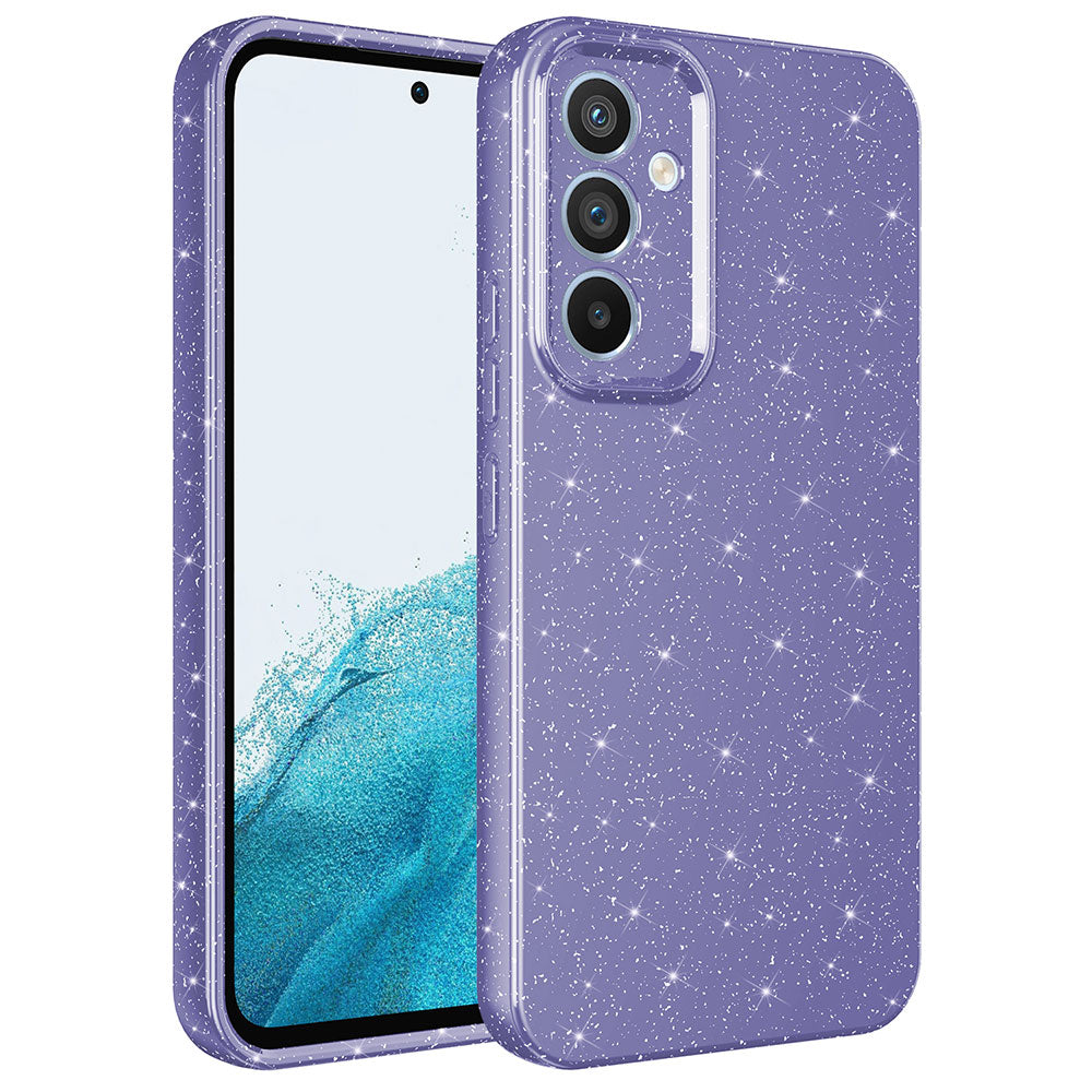 Galaxy A54 Kılıf Kamera Korumalı Simli Lüks Zore Koton Kılıf
