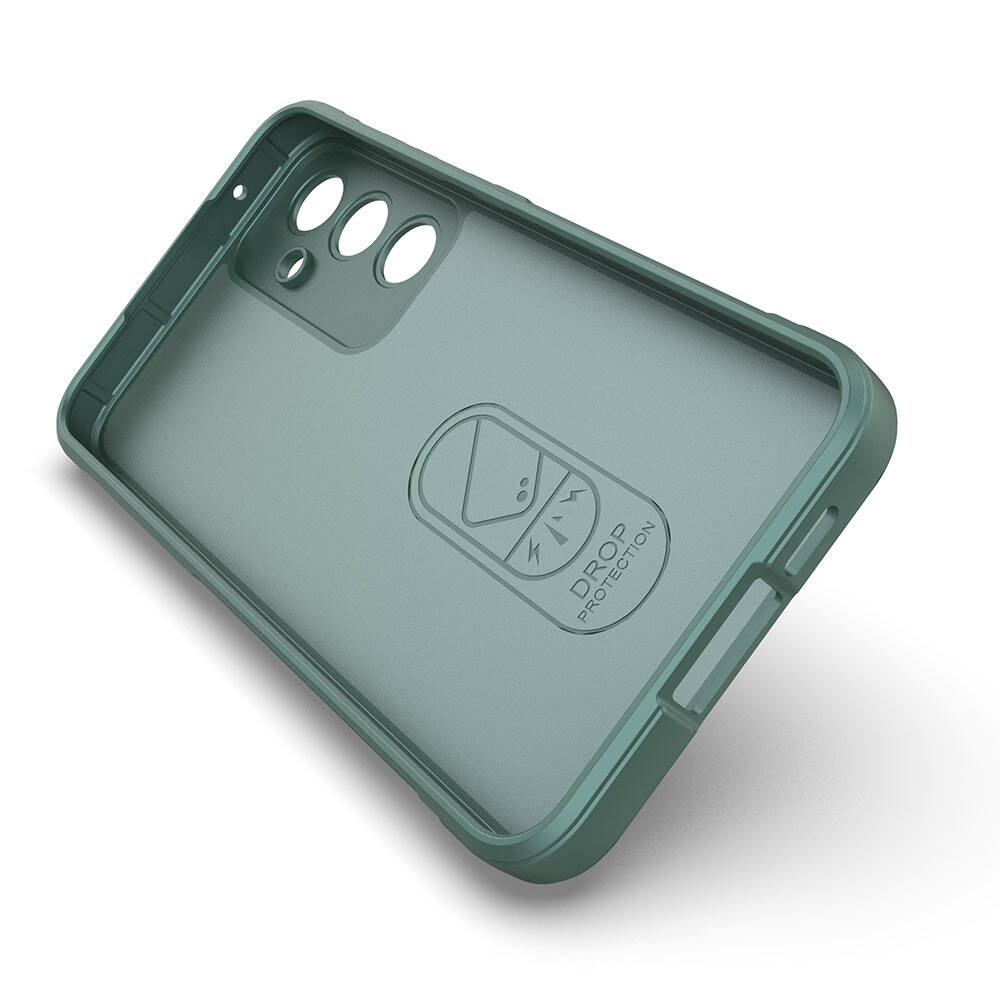 Galaxy A55 Kılıf Esnek TPU Oyuklu Arka Yüzey Tasarımlı Zore Etnik Silikon Kılıf