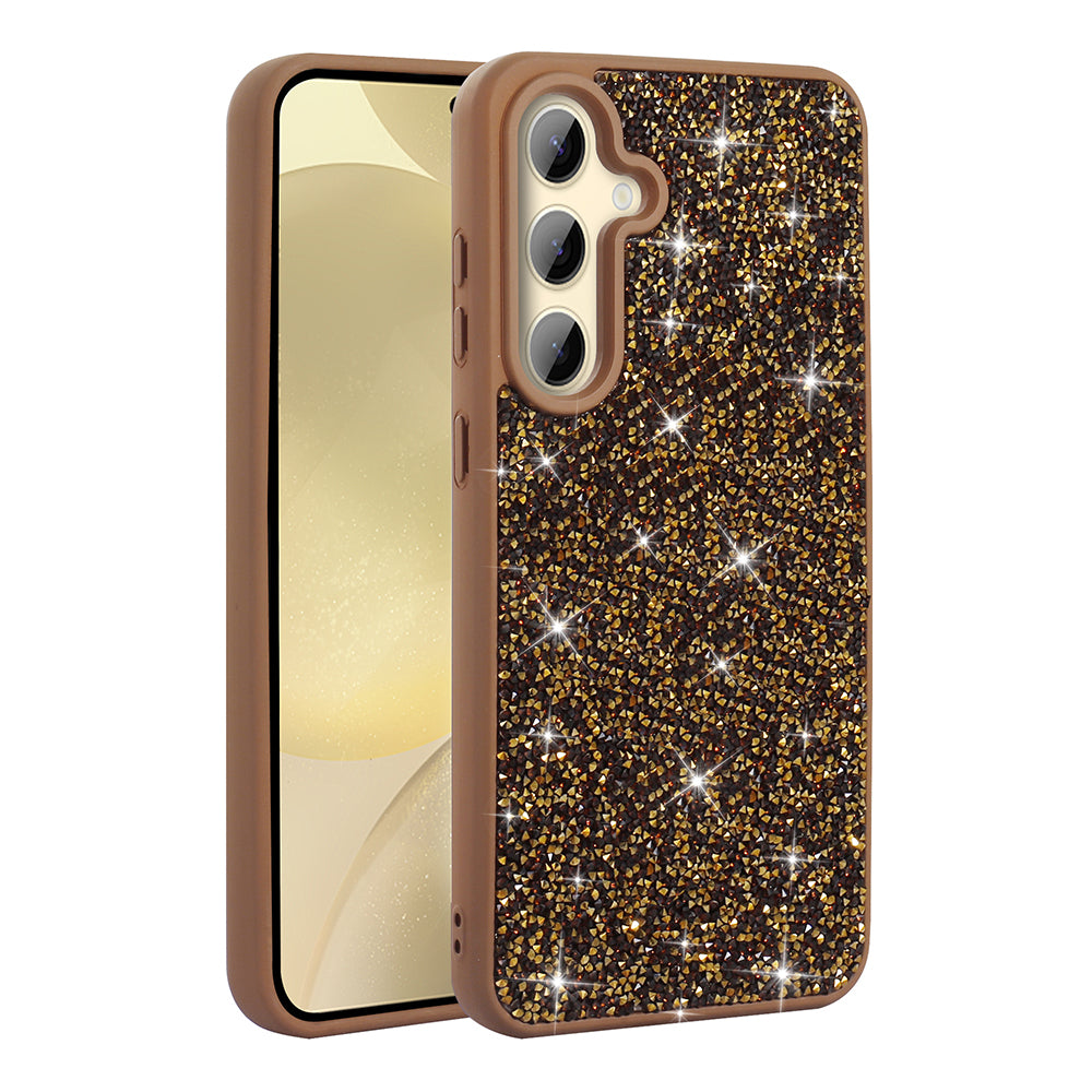 Galaxy A55 Kılıf Parlak Taşlı Tasarım Zore Pırlanta Kılıf