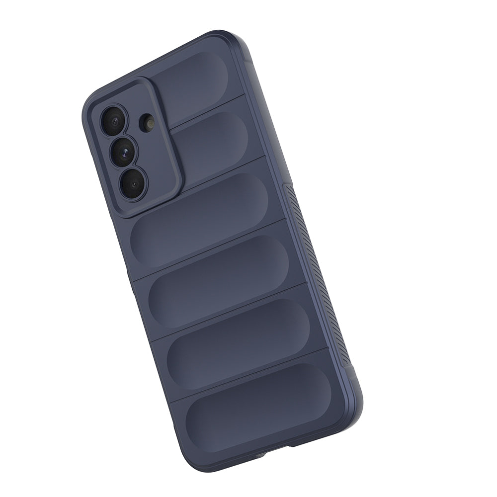 Galaxy A56 Kılıf Esnek TPU Oyuklu Arka Yüzey Tasarımlı Zore Etnik Silikon Kılıf