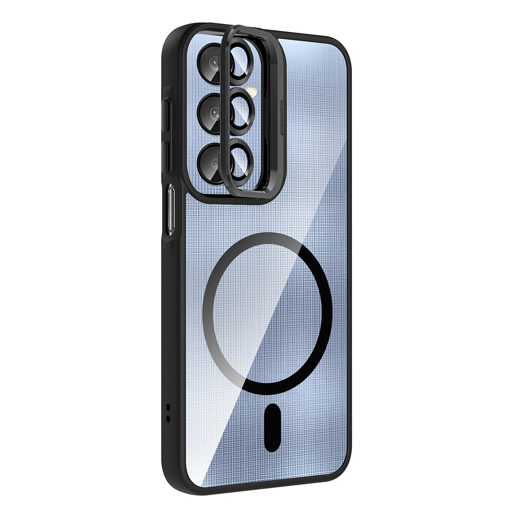 Galaxy A56 Kılıf Standlı ve Kamera Lens Hediyeli Zore Etro Kılıf