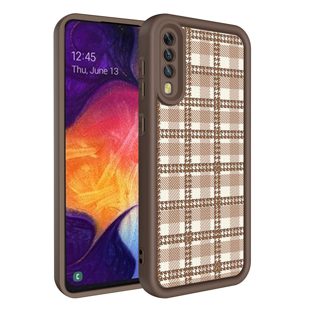 Galaxy A70 Kılıf Kamera Korumalı Baskılı Arka Yüzey Zore Klas Kılıf