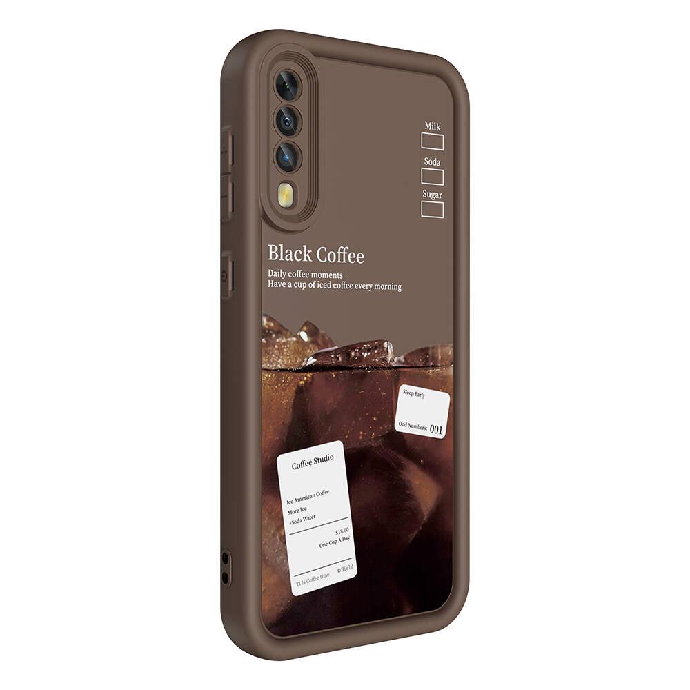 Galaxy A70 Kılıf Kamera Korumalı Baskılı Arka Yüzey Zore Klas Kılıf