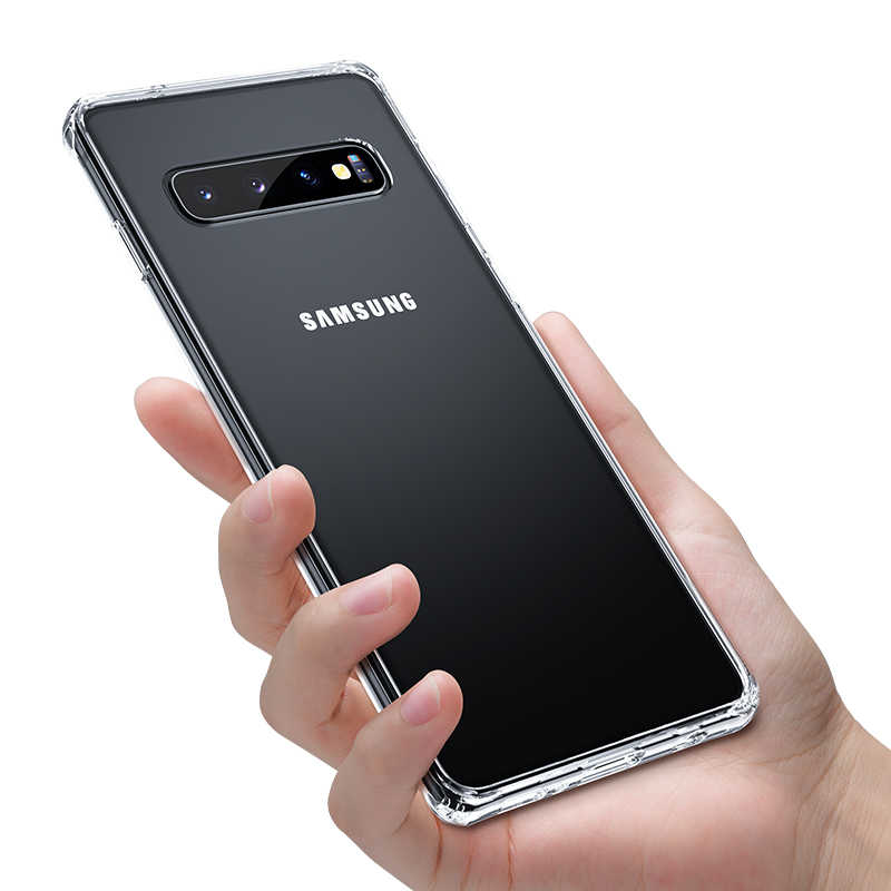 Galaxy S10 Plus Kılıf Benks Magic Crystal Clear Glass Kılıf