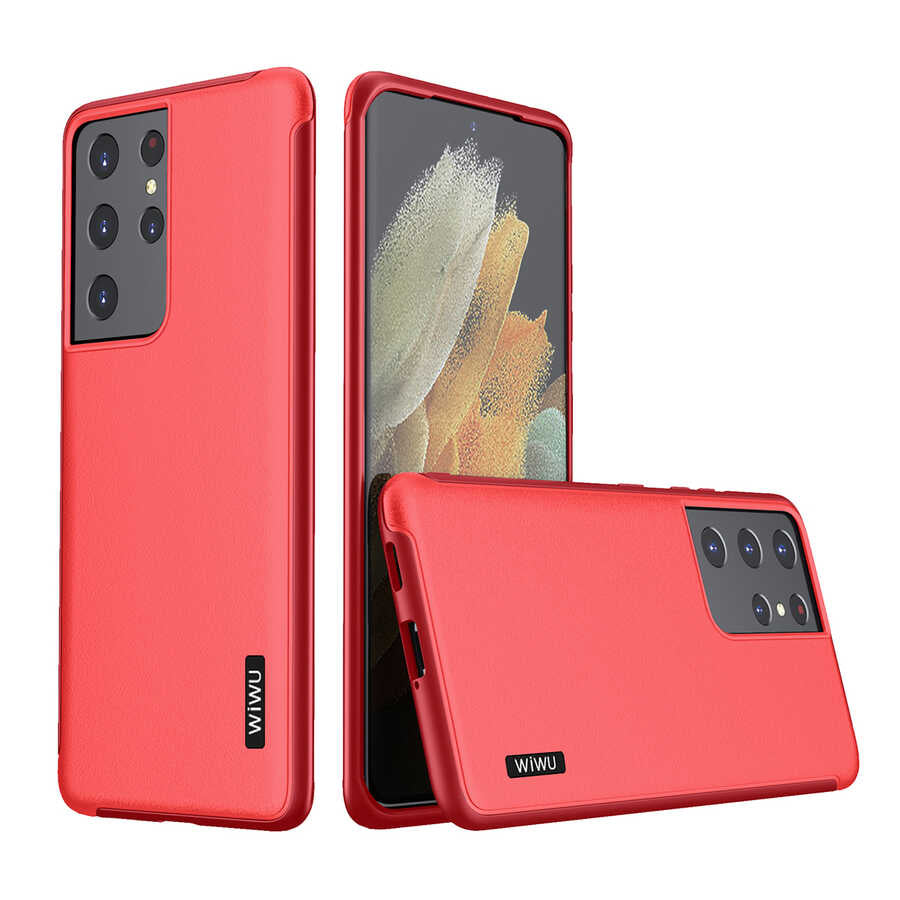 Galaxy S21 Ultra Kılıf Wiwu Sand Stone Kılıf