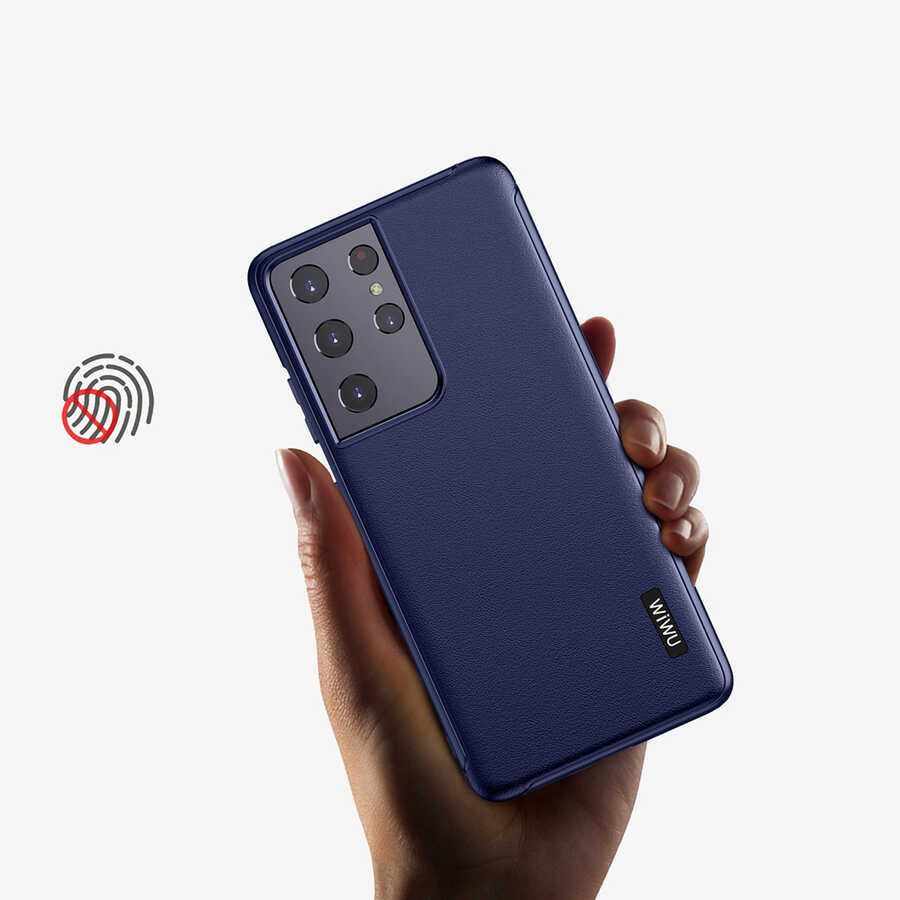 Galaxy S21 Ultra Kılıf Wiwu Sand Stone Kılıf