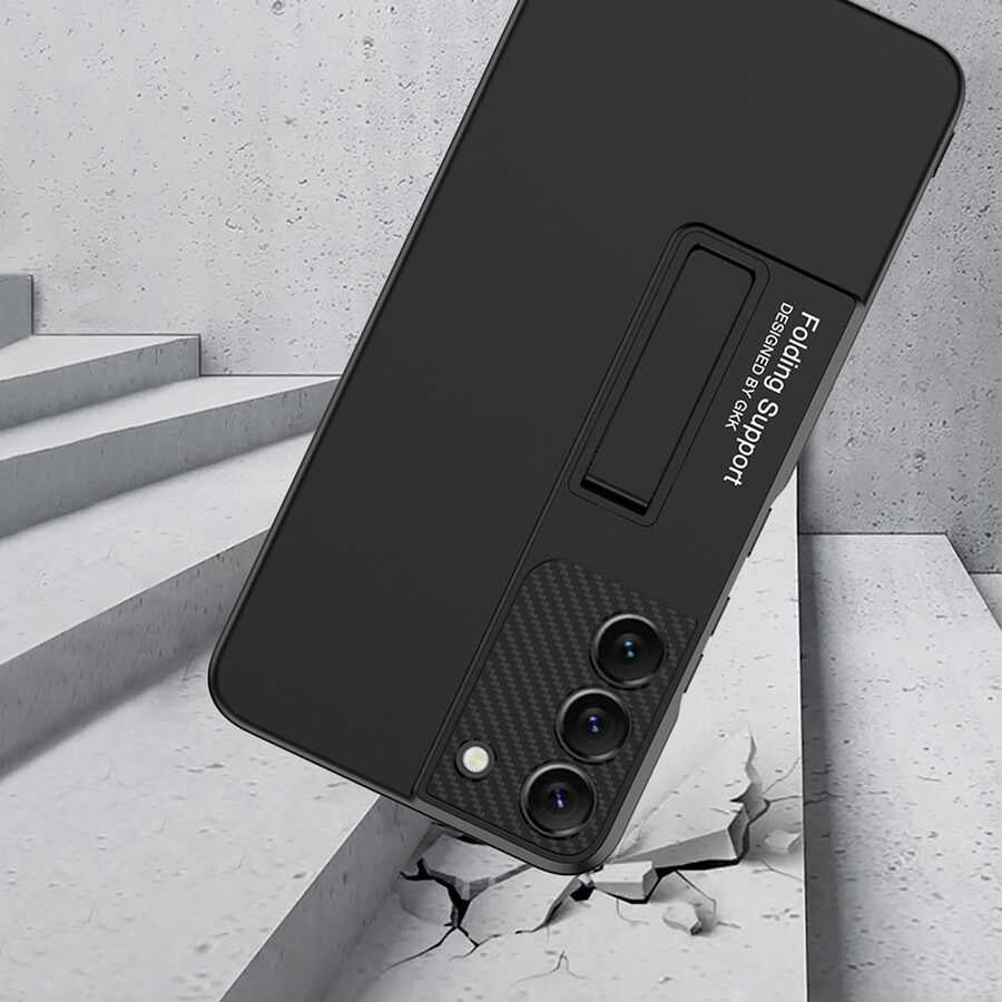 Galaxy S22 Kılıf Zore Standlı Ays Kılıf