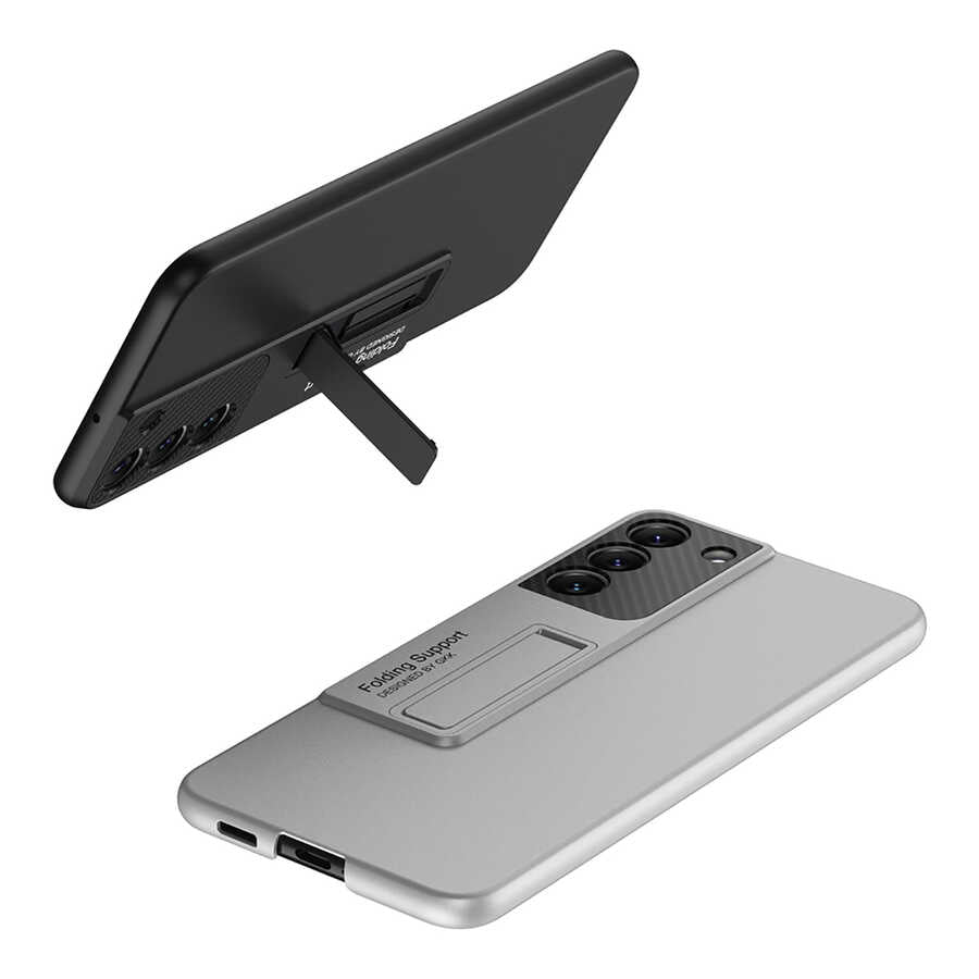 Galaxy S22 Kılıf Zore Standlı Ays Kılıf