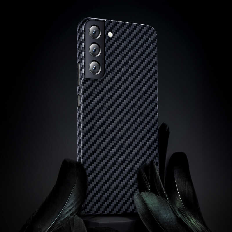Galaxy S22 Plus Kılıf Benks Kevlar Karbon Fiber Kılıf