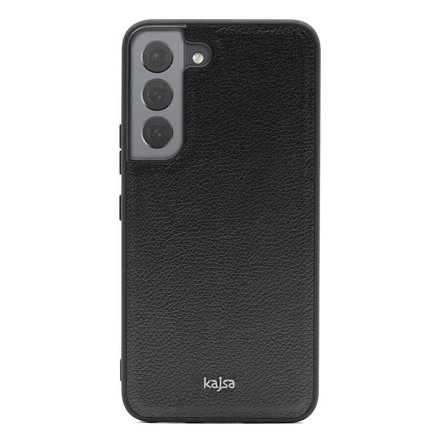 Galaxy S22 Plus Kılıf Kajsa Luxe Collection Hakiki Deri Kılıf