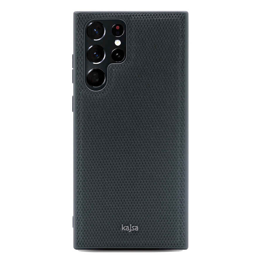 Galaxy S22 Ultra Kılıf Kajsa Preppie Serisi Dark Kılıf