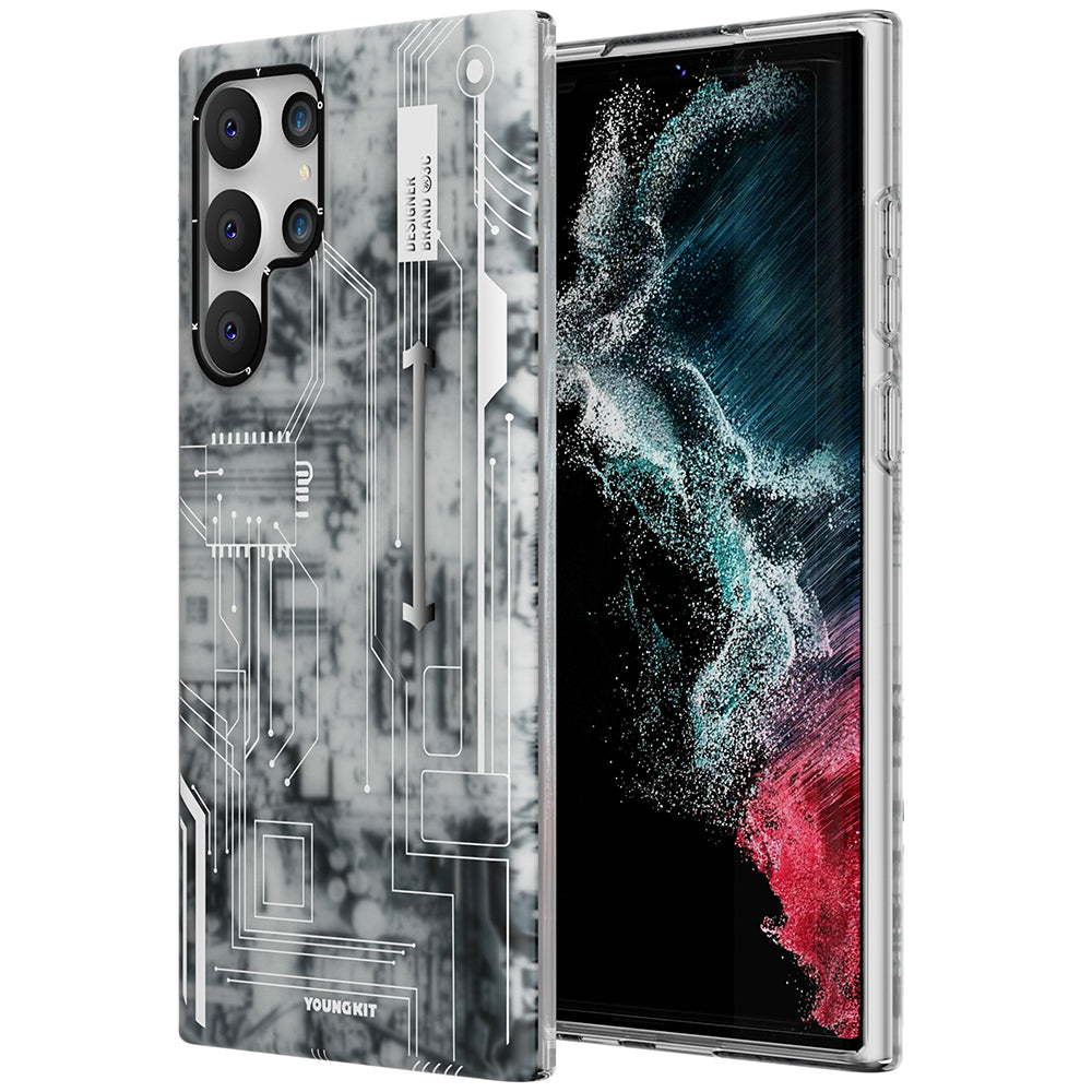 Galaxy S22 Ultra Kılıf YoungKit Technology Serisi Kılıf