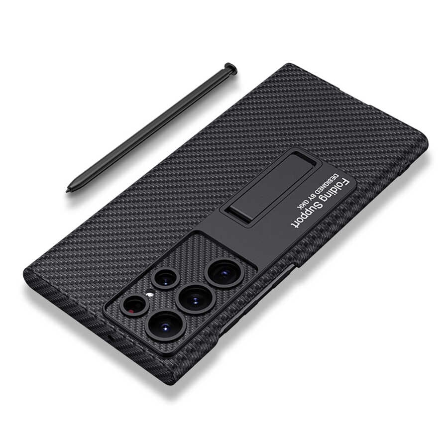 Galaxy S22 Ultra Kılıf Zore Kıpta Standlı Kılıf