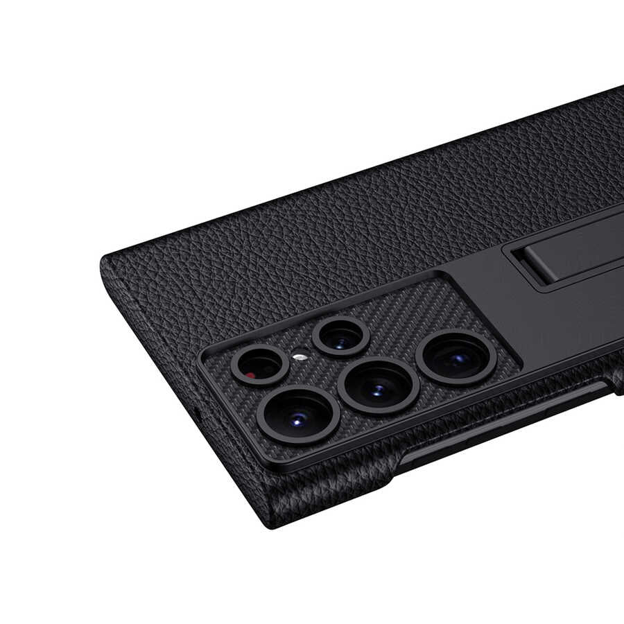 Galaxy S22 Ultra Kılıf Zore Kıpta Standlı Kılıf