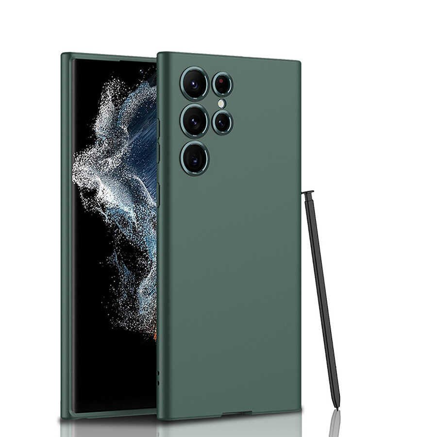 Galaxy S22 Ultra Kılıf Zore Silikon Kıpta Kılıf