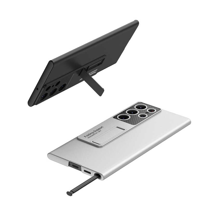 Galaxy S22 Ultra Kılıf Zore Standlı Ays Kılıf