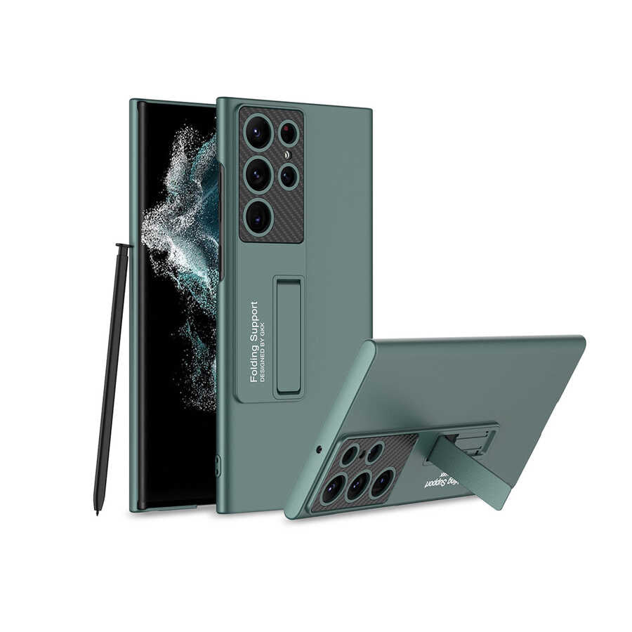 Galaxy S22 Ultra Kılıf Zore Standlı Ays Kılıf