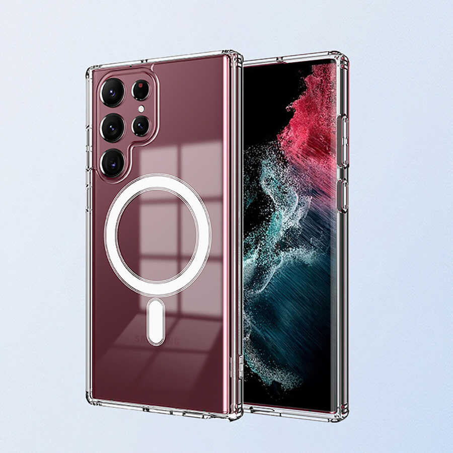 Galaxy S22 Ultra Kılıf Zore Tacsafe Wireless Kılıf