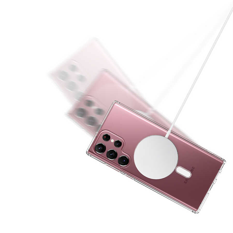 Galaxy S22 Ultra Kılıf Zore Tacsafe Wireless Kılıf