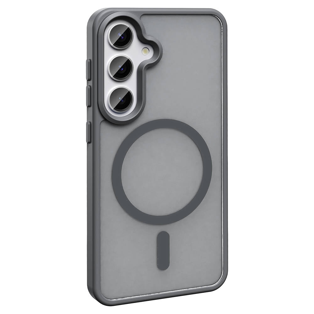 Galaxy S23 FE Kılıf M-safe Şarj Özellikli Mat Arka Yüzey Zore Sio Kılıf