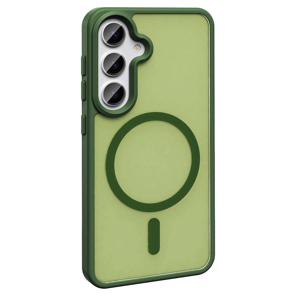 Galaxy S23 FE Kılıf M-safe Şarj Özellikli Mat Arka Yüzey Zore Sio Kılıf