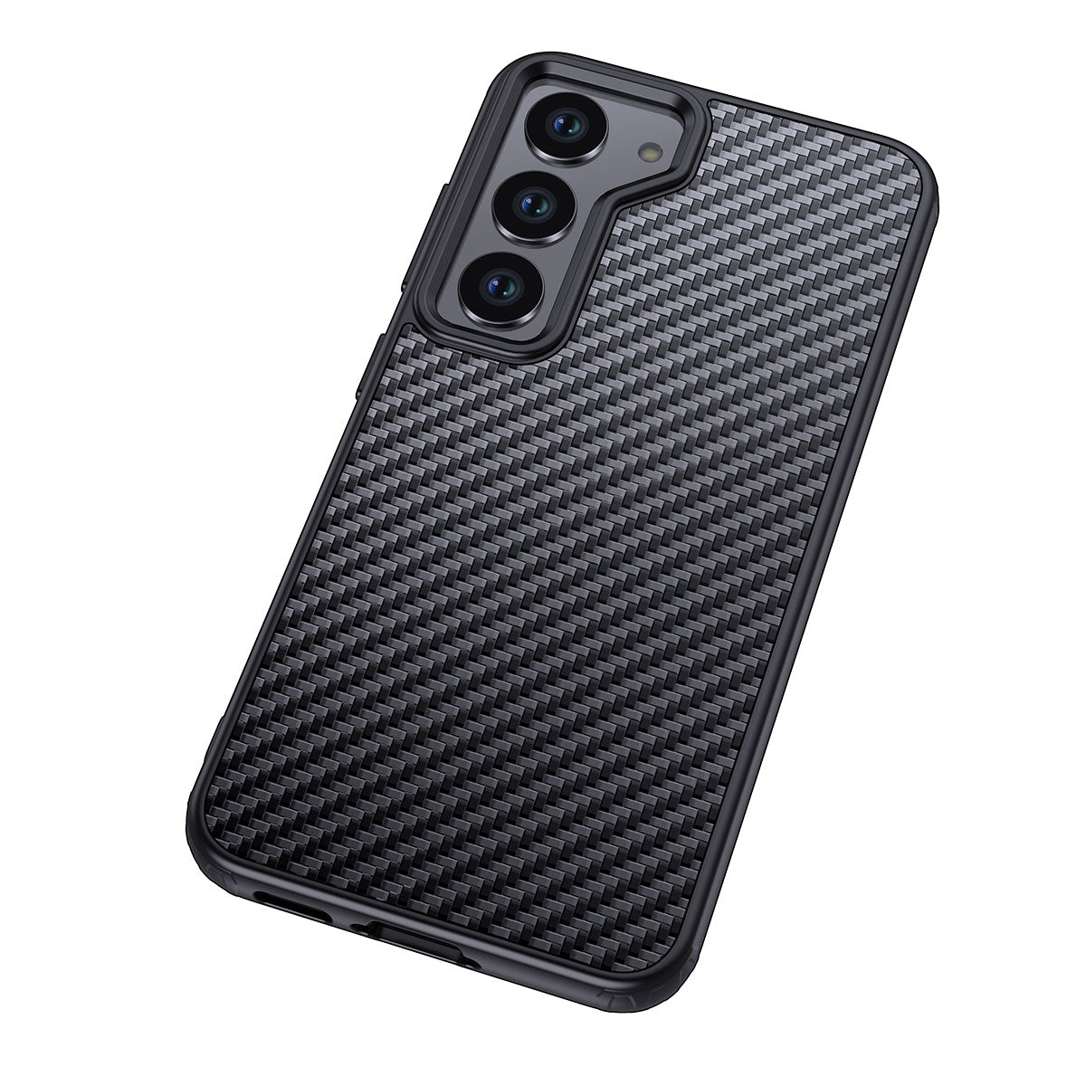 Galaxy S23 Kılıf Aramid Karbon Fiber M-safe Özellikli Wlons Radison Kılıf