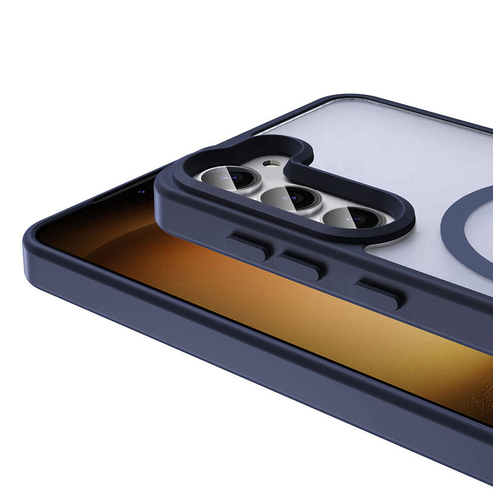 Galaxy S23 Kılıf M-safe Şarj Özellikli Mat Arka Yüzey Zore Sio Kılıf