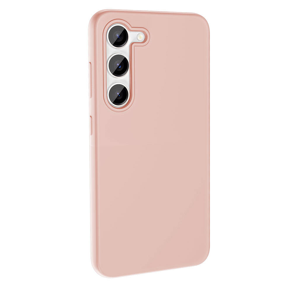 Galaxy S23 Kılıf M-safe Şarj Özellikli Sıvı Teknolojili Silinebilir Sert Zore Kivi Kılıf