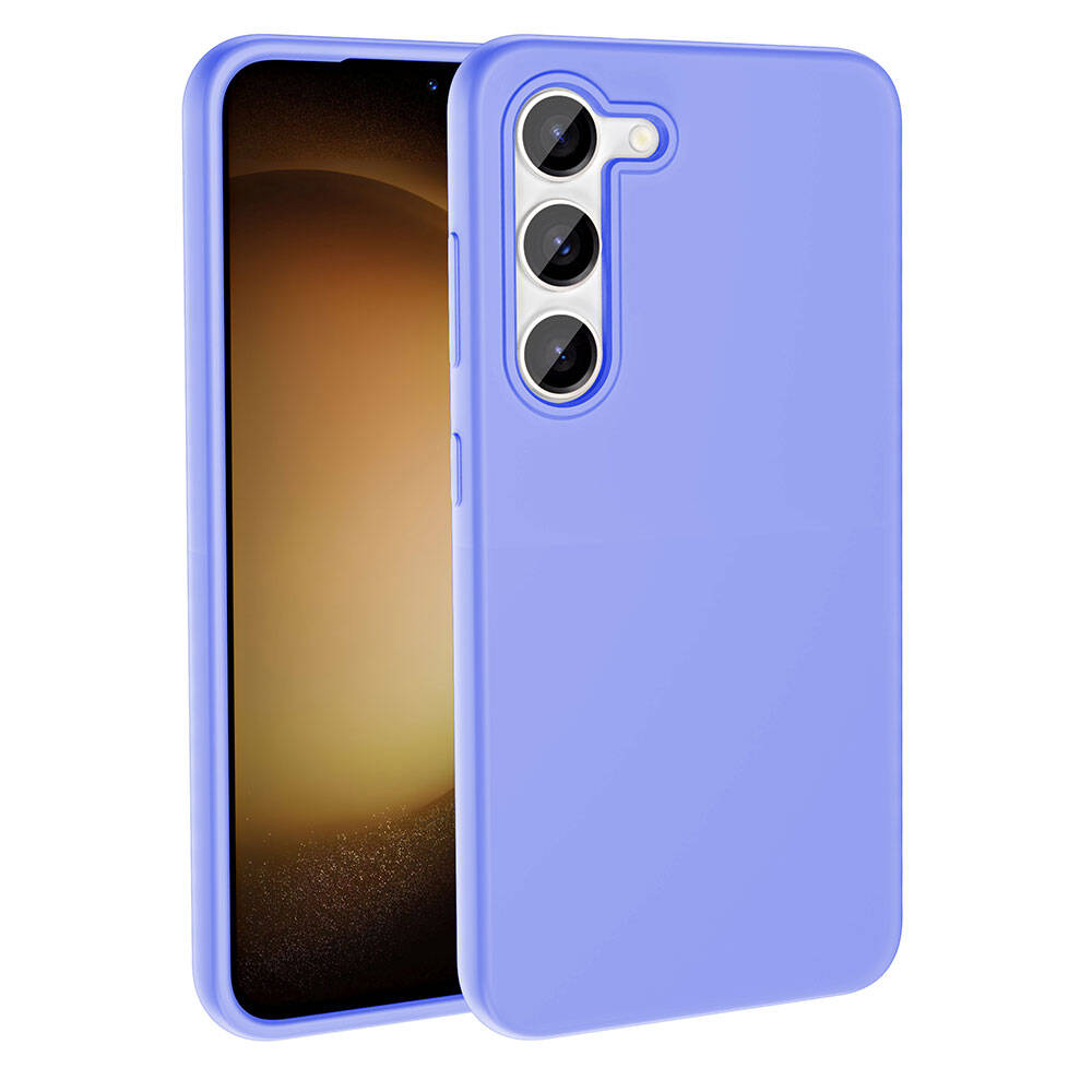 Galaxy S23 Kılıf M-safe Şarj Özellikli Sıvı Teknolojili Silinebilir Sert Zore Kivi Kılıf