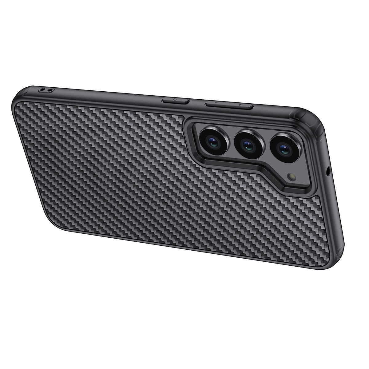 Galaxy S23 Plus Kılıf Aramid Karbon Fiber M-safe Özellikli Wlons Radison Kılıf