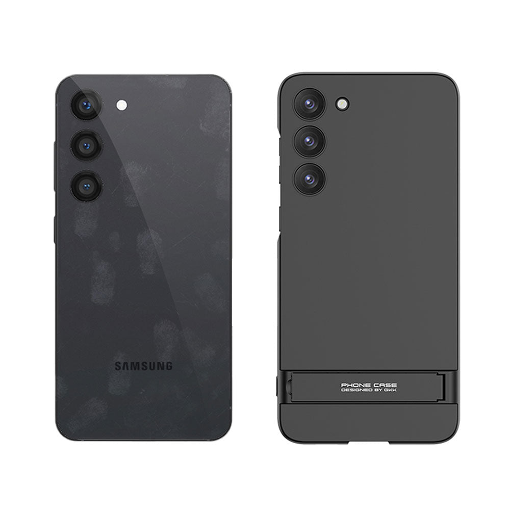 Galaxy S23 Plus Kılıf Zore Kamera Korumalı Dikey Standlı Ays Kılıf