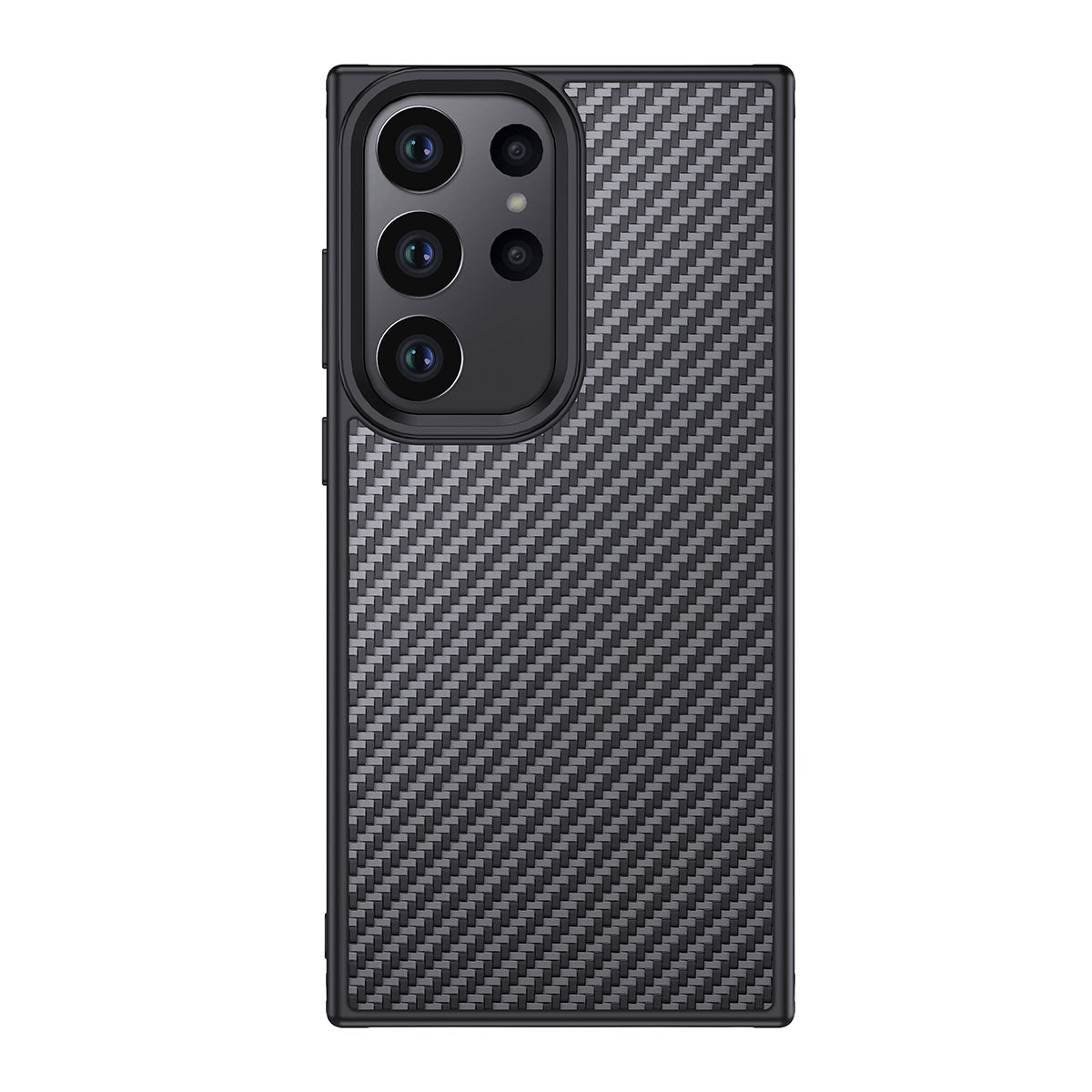 Galaxy S23 Ultra Kılıf Aramid Karbon Fiber M-safe Özellikli Wlons Radison Kılıf