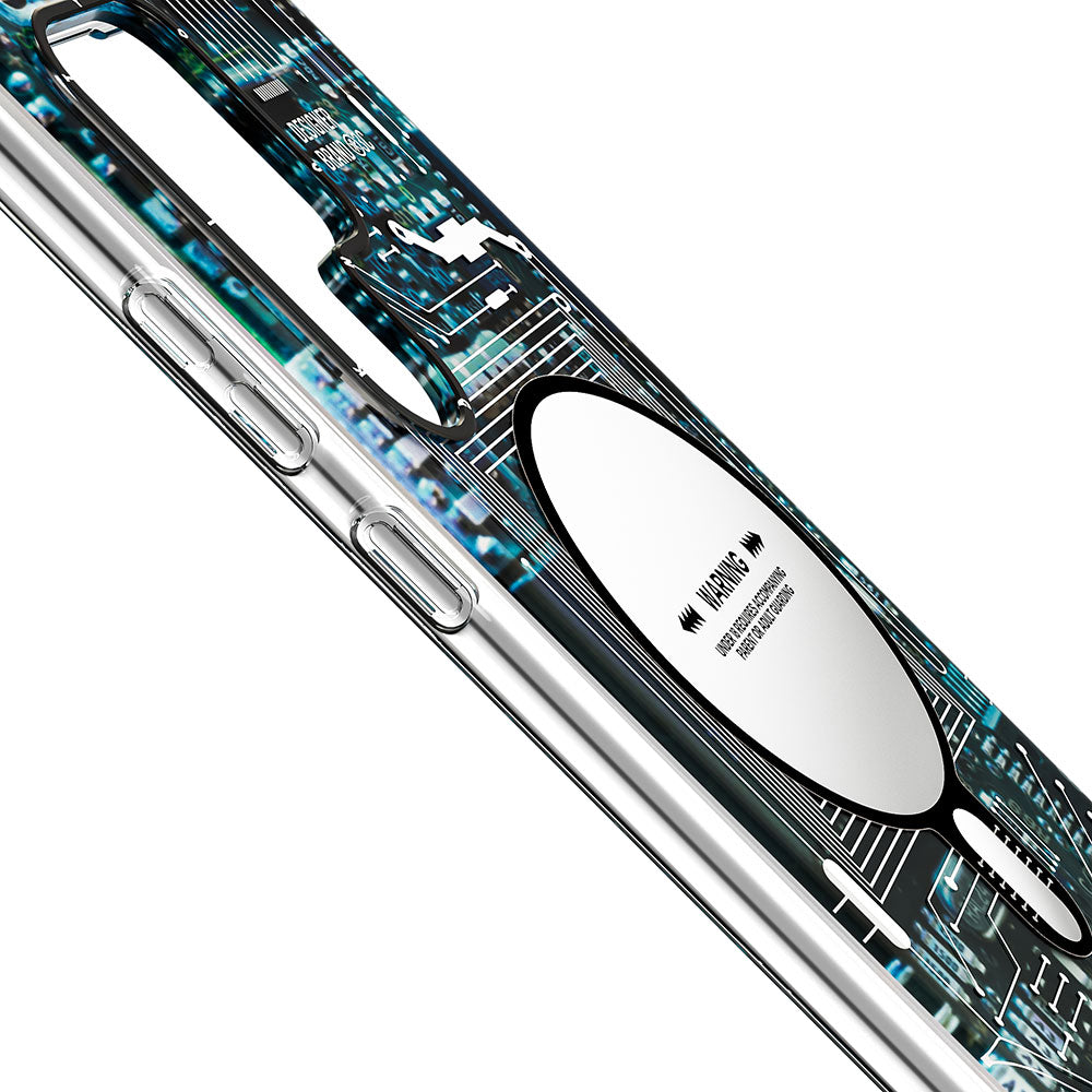 Galaxy S23 Ultra Kılıf M-safe Şarj Özellikli YoungKit Technology Serisi Kılıf