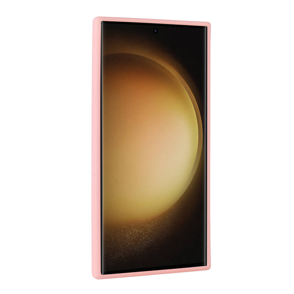 Galaxy S23 Ultra Kılıf Parlak Taşlı Tasarım Zore Pırlanta Kılıf