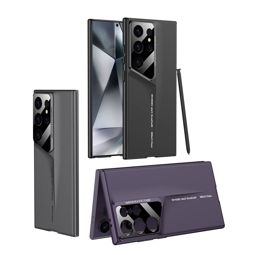 Galaxy S23 Ultra Kılıf Ultra İnce Kamera Korumalı Sert Rubber Zore Procase Kılıf