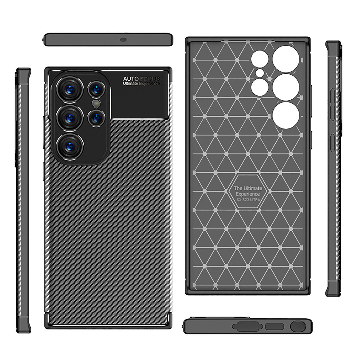 Galaxy S23 Ultra Kılıf Zore Negro Silikon Kılıf