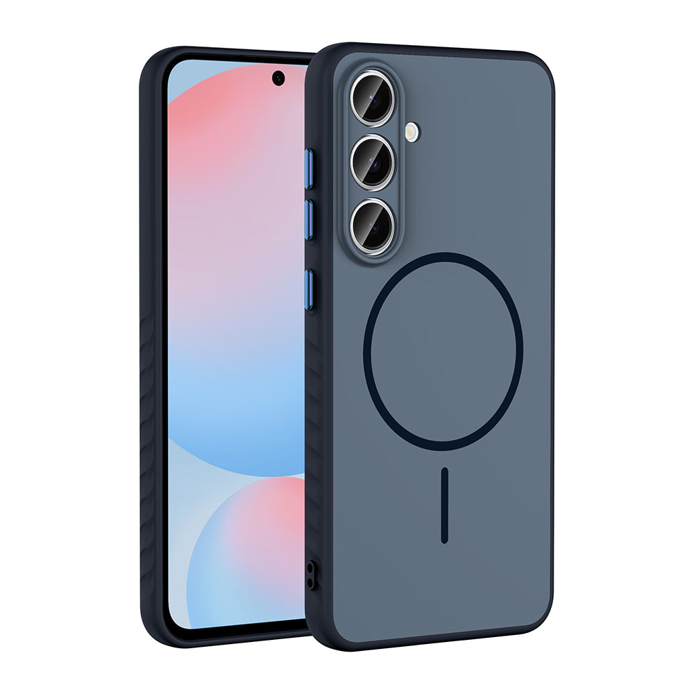 Galaxy S24 FE Kılıf M-safe Şarj Özellikli Zore Tea Kılıf