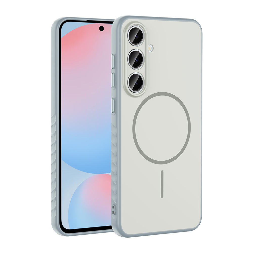 Galaxy S24 FE Kılıf M-safe Şarj Özellikli Zore Tea Kılıf