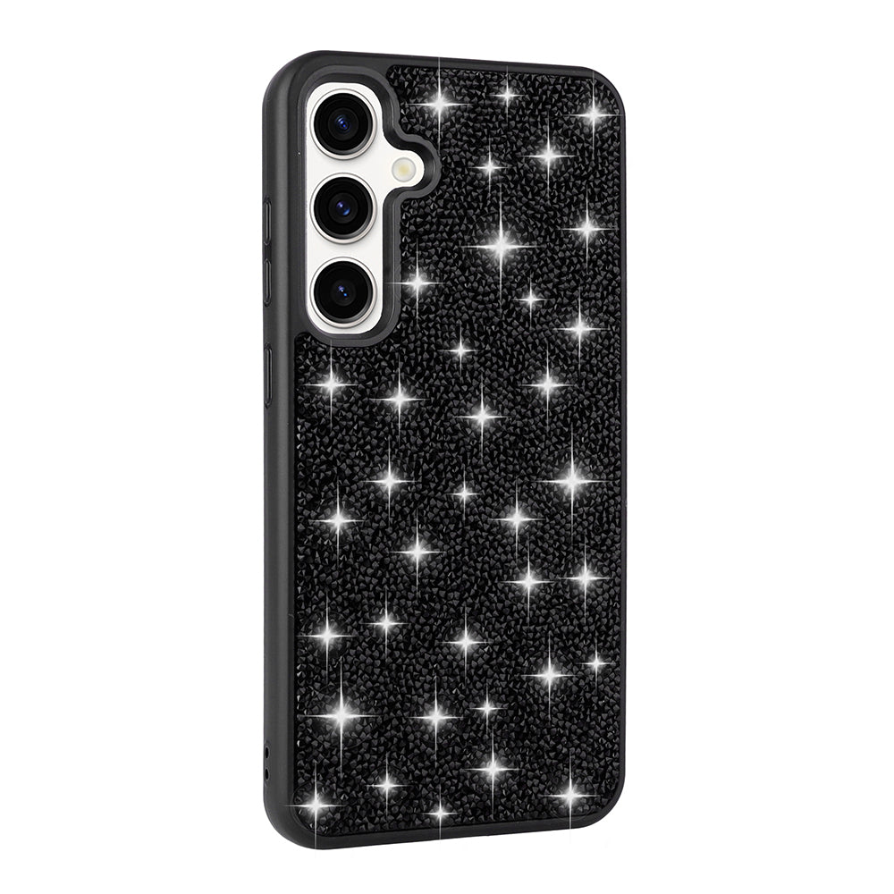 Galaxy S24 FE Kılıf Parlak Taşlı Tasarım Zore Pırlanta Kılıf