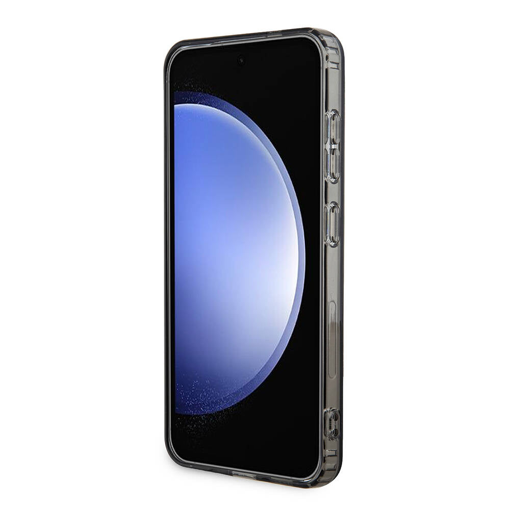 Galaxy S24 Kılıf Karl Lagerfeld orijinal Lisanslı M-safe Şarj Özellikli Karl Head IML Baskılı Kılıf