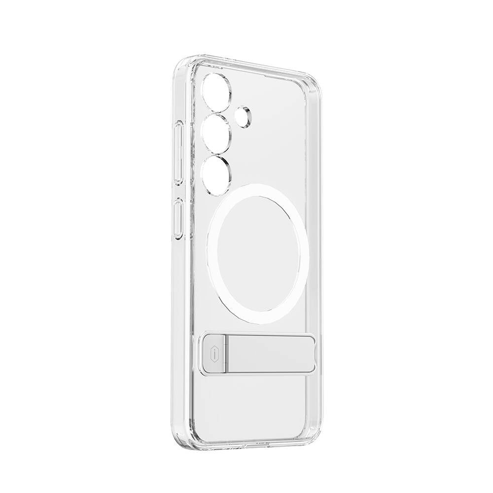 Galaxy S24 Kılıf M-safe Şarj Özellikli Kamera Korumalı Standlı Wiwu KCC-025 Aurora Serisi Kılıf