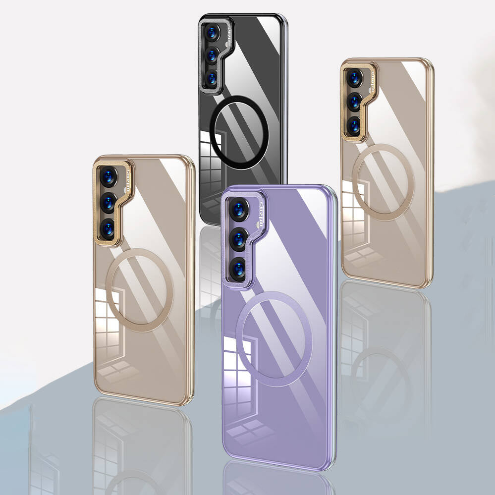 Galaxy S24 Kılıf M-safe Şarj Özellikli Wlons Standlı Efsane Kılıf