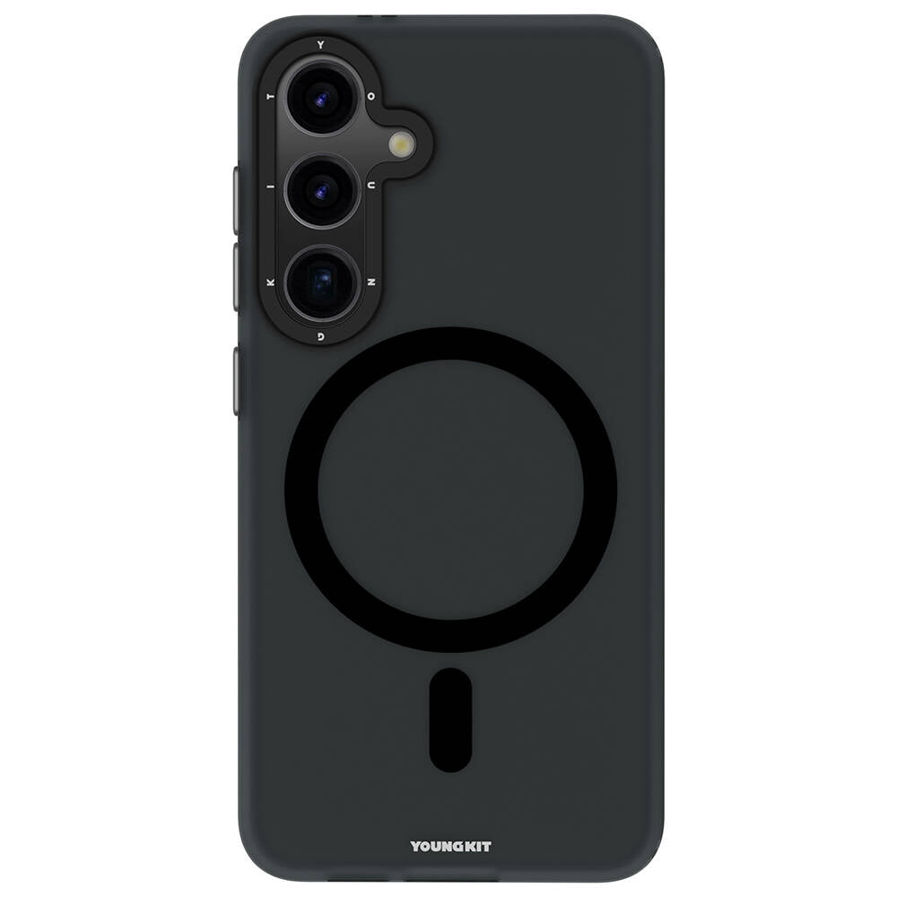 Galaxy S24 Kılıf M-safe Şarj Özellikli Youngkit Hidden Sand Serisi Kılıf