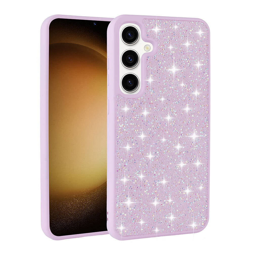 Galaxy S24 Kılıf Parlak Taşlı Tasarım Zore Pırlanta Kılıf