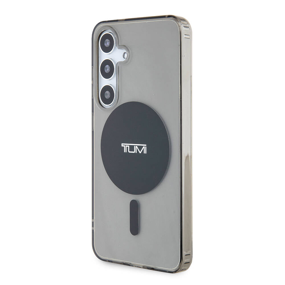 Galaxy S24 Kılıf TUMI Orijinal Lisanslı M-safe Şarj Özellikli Airbag Köşeli Transparan Plain Kılıf