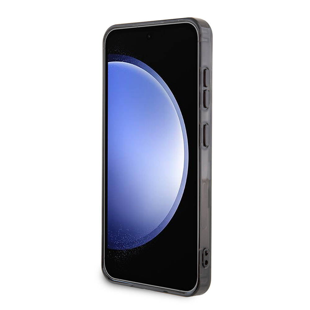 Galaxy S24 Kılıf TUMI Orijinal Lisanslı M-safe Şarj Özellikli Buzlanmış Saydam Ağ Kamuflajı Desenli Kılıf