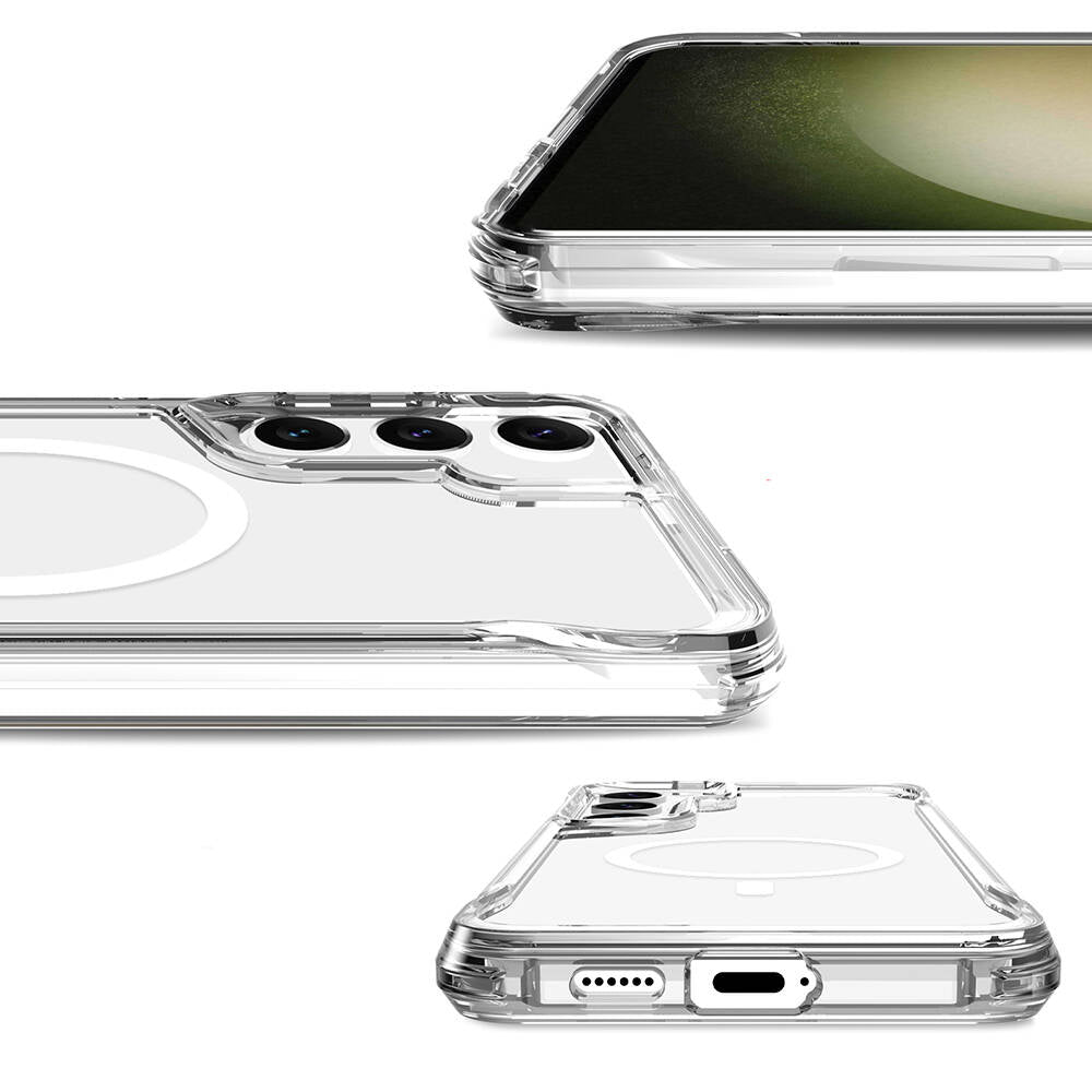 Galaxy S24 Kılıf Zore M-safe Şarj Özellikli T-Max M-safe Kılıf