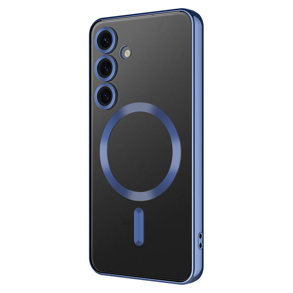 Galaxy S24 Plus Kılıf Kamera Korumalı M-safe Wireless Şarj Özellikli Zore Demre Kılıf