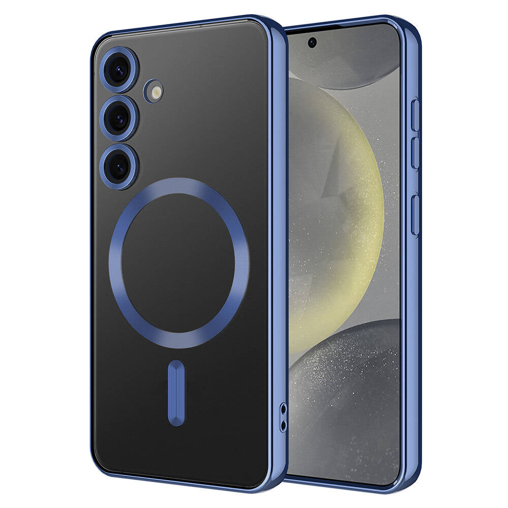 Galaxy S24 Plus Kılıf Kamera Korumalı M-safe Wireless Şarj Özellikli Zore Demre Kılıf